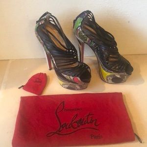 Christian Louboutin platforms
